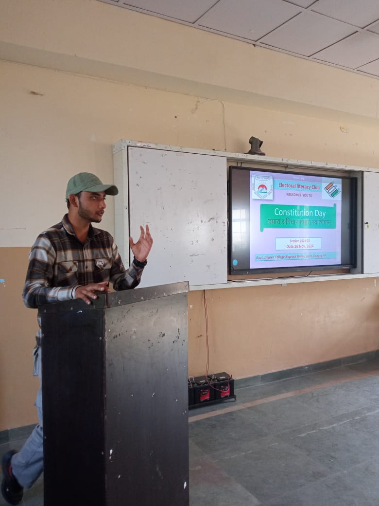 Speech on Constitution